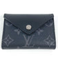 LOUIS VUITTON GI0198 Monogram Eclipse Etui Carte Arsène Playing Cards & Pouch 54 Cards Card Case Business Card Holder Card Case Monogram Eclipse Canvas Unisex Black
