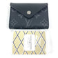LOUIS VUITTON GI0198 Monogram Eclipse Etui Carte Arsène Playing Cards & Pouch 54 Cards Card Case Business Card Holder Card Case Monogram Eclipse Canvas Unisex Black