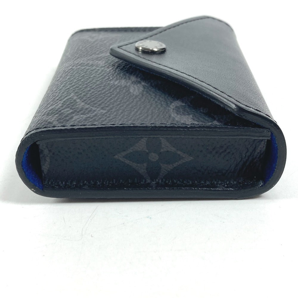 LOUIS VUITTON GI0198 Monogram Eclipse Etui Carte Arsène Playing Cards & Pouch 54 Cards Card Case Business Card Holder Card Case Monogram Eclipse Canvas Unisex Black