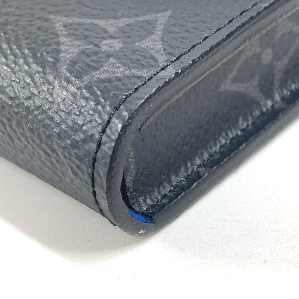 LOUIS VUITTON GI0198 Monogram Eclipse Etui Carte Arsène Playing Cards & Pouch 54 Cards Card Case Business Card Holder Card Case Monogram Eclipse Canvas Unisex Black