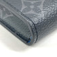 LOUIS VUITTON GI0198 Monogram Eclipse Etui Carte Arsène Playing Cards & Pouch 54 Cards Card Case Business Card Holder Card Case Monogram Eclipse Canvas Unisex Black