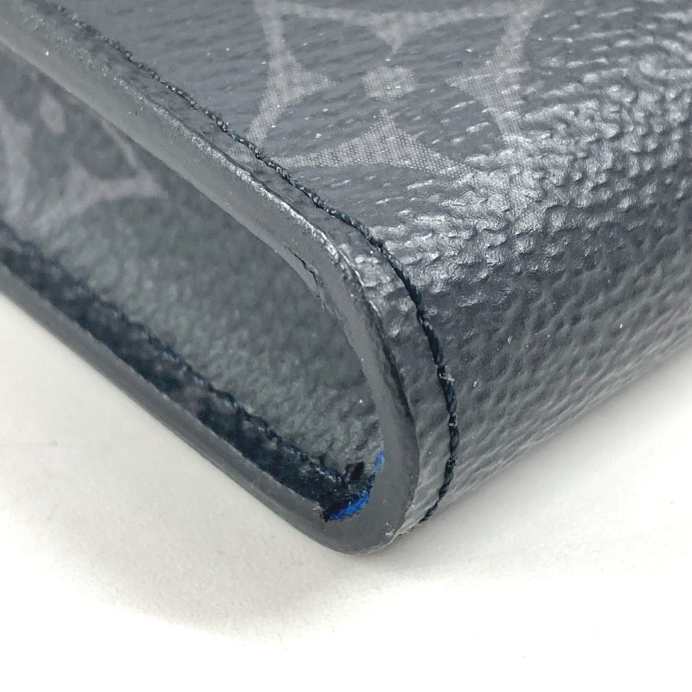 LOUIS VUITTON GI0198 Monogram Eclipse Etui Carte Arsène Playing Cards & Pouch 54 Cards Card Case Business Card Holder Card Case Monogram Eclipse Canvas Unisex Black
