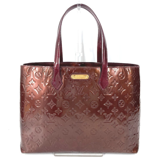 LOUIS VUITTON M91646 モノグラムヴェルニ ウィルシャーMM ウィルシャー MM カバン 肩掛け ショルダーバッグ トートバッグ ハンドバッグ モノグラムヴェルニキャンバス レディース ルージュフォーヴィスト パープル