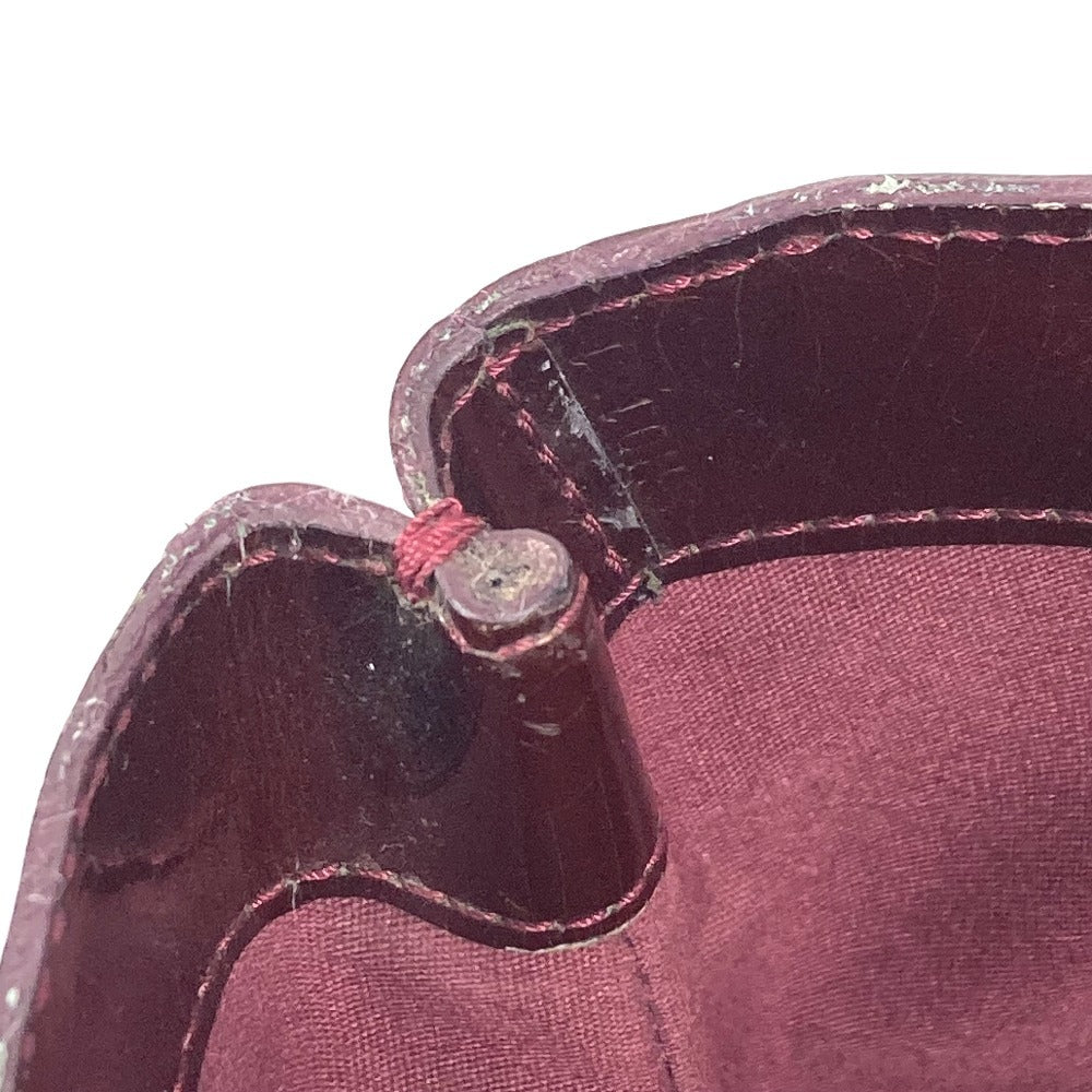 LOUIS VUITTON M91646 Monogram Vernis Wilshire MM Wilshire MM Bag Shoulder Bag Tote Bag Handbag Monogram Vernis Canvas Women's Rouge Fauviste Purple