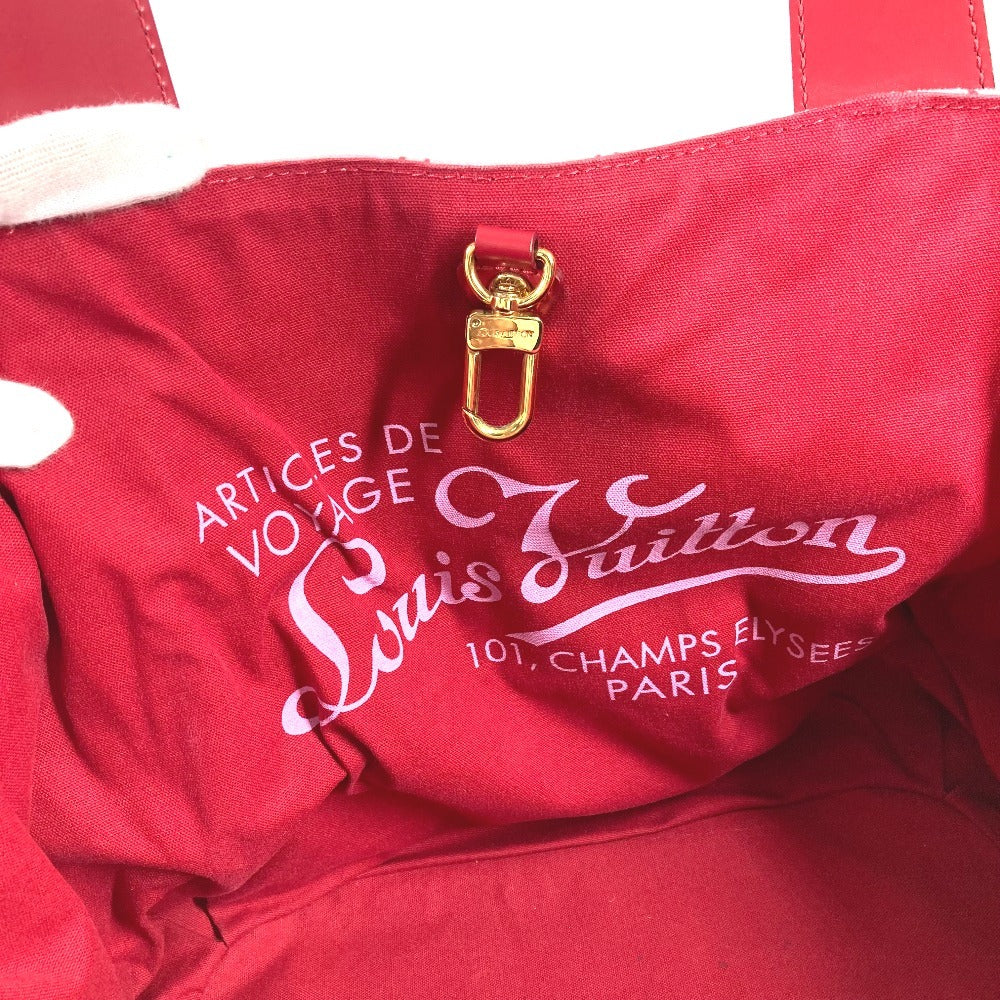 LOUIS VUITTON M95988 ビーチライン カバイパネマGM カバイパネマ GM ショルダーバッグ 肩掛け ポーチ付き トートバッグ レザー/キャンバス レディース ピンク