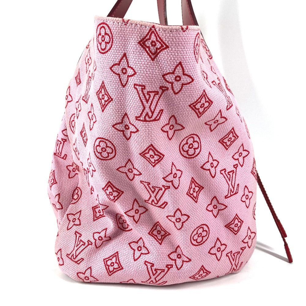 LOUIS VUITTON M95988 ビーチライン カバイパネマGM カバイパネマ GM ショルダーバッグ 肩掛け ポーチ付き トートバッグ レザー/キャンバス レディース ピンク