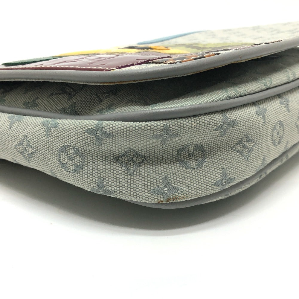 LOUIS VUITTON M92279 Monogram Mini Musette Contes de Fees Crossbody Flap Pochette Bag Shoulder Bag Monogram Mini Canvas Women's Blue