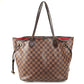 LOUIS VUITTON N41358 Damier Neverfull MM Neverfull MM Bag Shoulder Bag Handbag Tote Bag Damier Canvas Unisex Ebene Brown