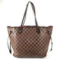 LOUIS VUITTON N41358 Damier Neverfull MM Neverfull MM Bag Shoulder Bag Handbag Tote Bag Damier Canvas Unisex Ebene Brown