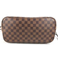 LOUIS VUITTON N41358 Damier Neverfull MM Neverfull MM Bag Shoulder Bag Handbag Tote Bag Damier Canvas Unisex Ebene Brown