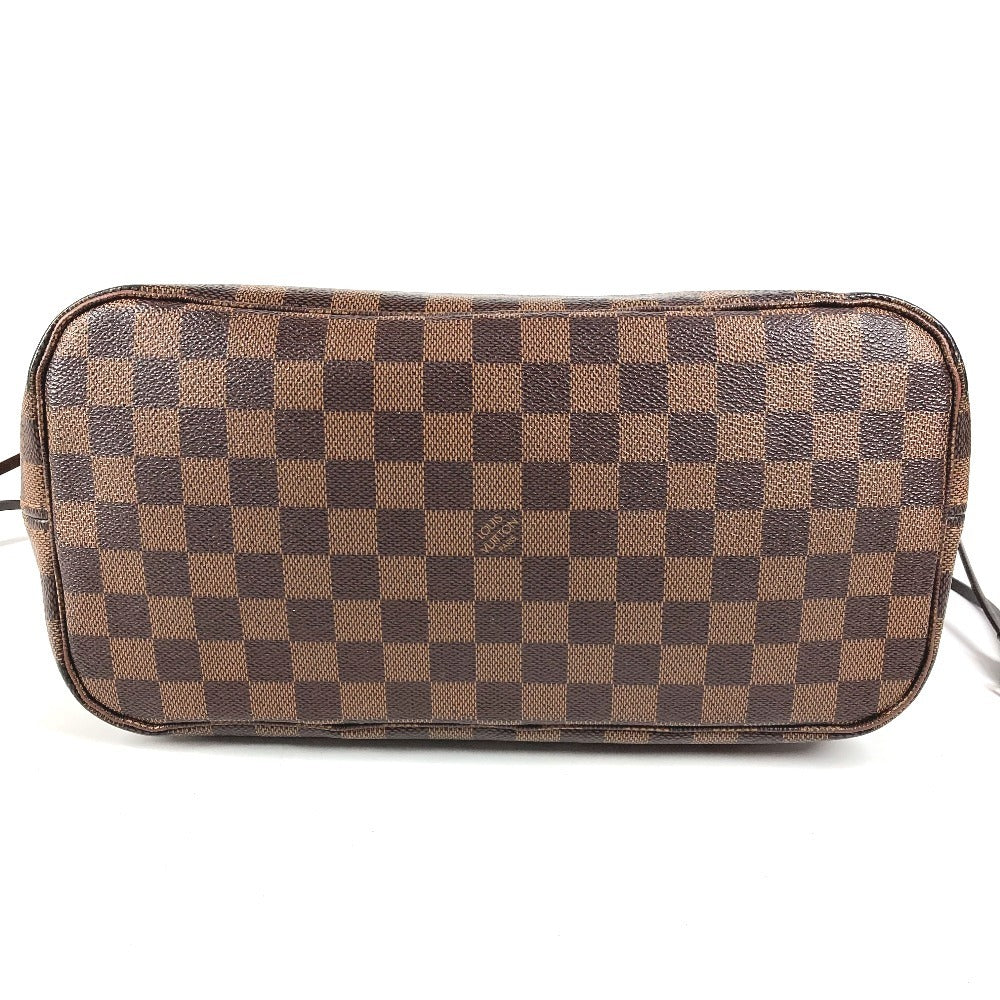 LOUIS VUITTON N41358 Damier Neverfull MM Neverfull MM Bag Shoulder Bag Handbag Tote Bag Damier Canvas Unisex Ebene Brown