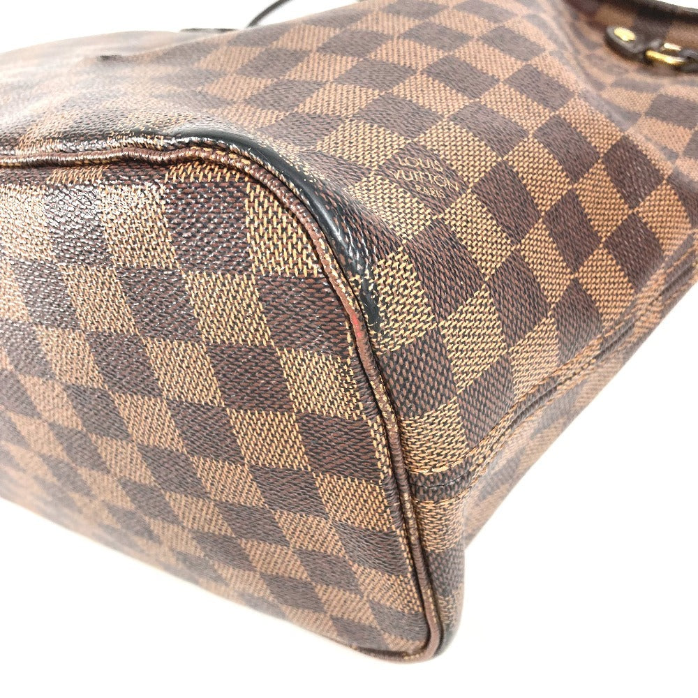 LOUIS VUITTON N41358 Damier Neverfull MM Neverfull MM Bag Shoulder Bag Handbag Tote Bag Damier Canvas Unisex Ebene Brown