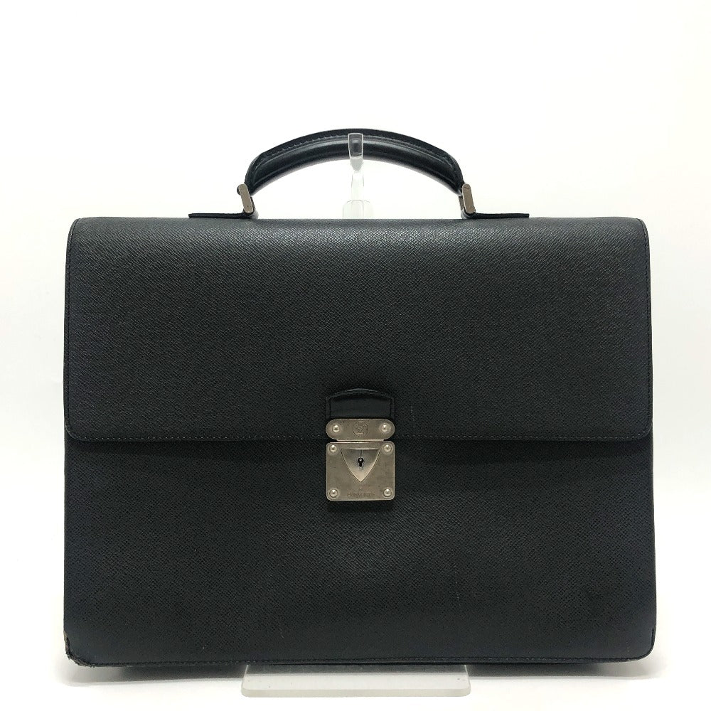 LOUIS VUITTON M32752 Taiga Neo Robust 2 Document Case Briefcase Bag Business Bag Taiga Leather Men's Ardoise Black