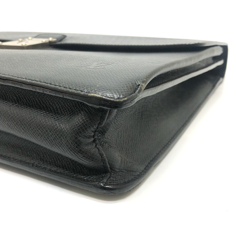 LOUIS VUITTON M32752 Taiga Neo Robust 2 Document Case Briefcase Bag Business Bag Taiga Leather Men's Ardoise Black