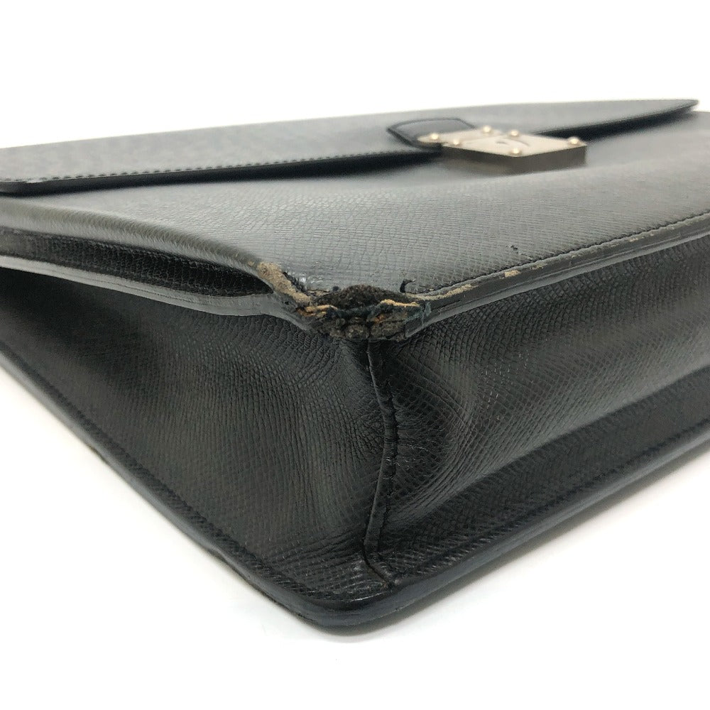 LOUIS VUITTON M32752 Taiga Neo Robust 2 Document Case Briefcase Bag Business Bag Taiga Leather Men's Ardoise Black