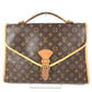 LOUIS VUITTON M51121 Monogram Beverly Bag Business Bag Document Bag Briefcase Handbag Monogram Canvas Unisex Brown