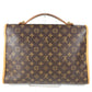 LOUIS VUITTON M51121 Monogram Beverly Bag Business Bag Document Bag Briefcase Handbag Monogram Canvas Unisex Brown