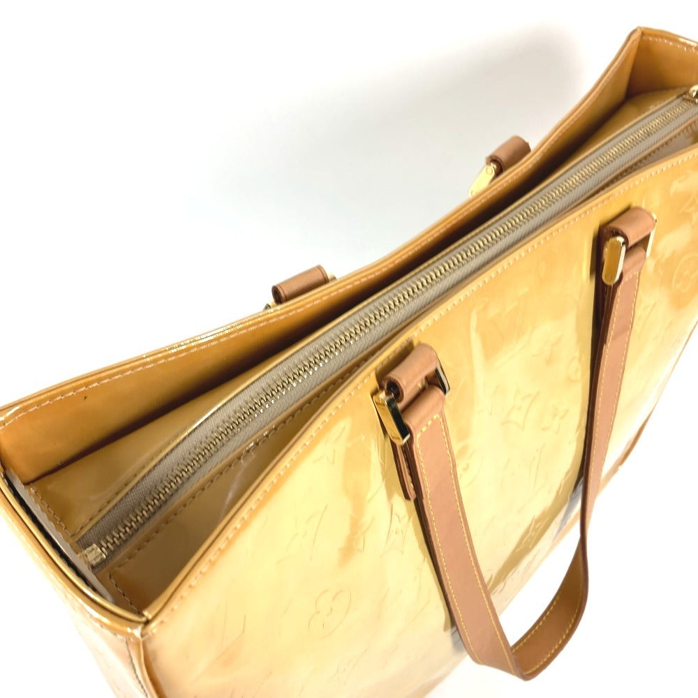 LOUIS VUITTON M91023 Monogram Vernis Columbus Tote Bag Shoulder Bag Monogram Vernis Canvas Unisex Beige