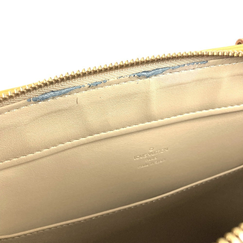 LOUIS VUITTON M91023 Monogram Vernis Columbus Tote Bag Shoulder Bag Monogram Vernis Canvas Unisex Beige