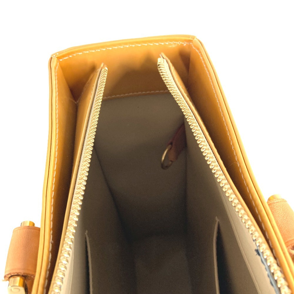 LOUIS VUITTON M91023 Monogram Vernis Columbus Tote Bag Shoulder Bag Monogram Vernis Canvas Unisex Beige