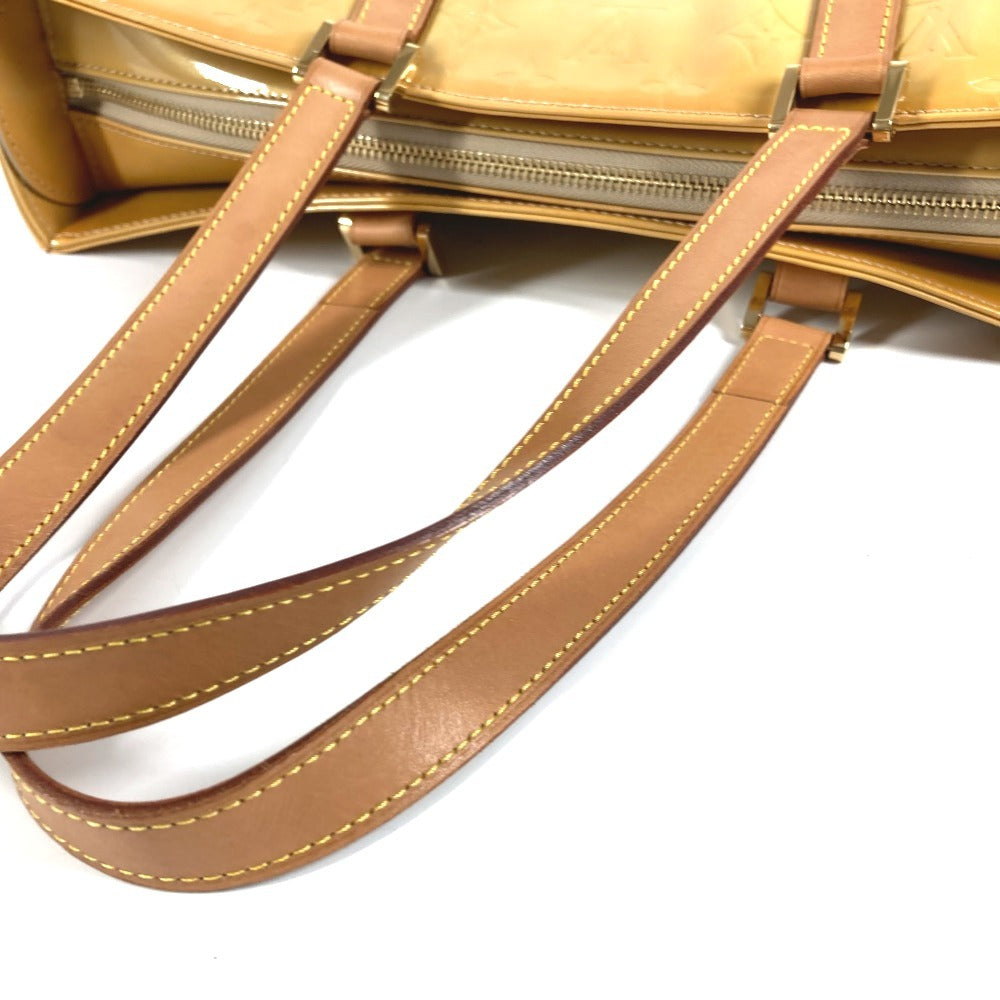 LOUIS VUITTON M91023 Monogram Vernis Columbus Tote Bag Shoulder Bag Monogram Vernis Canvas Unisex Beige
