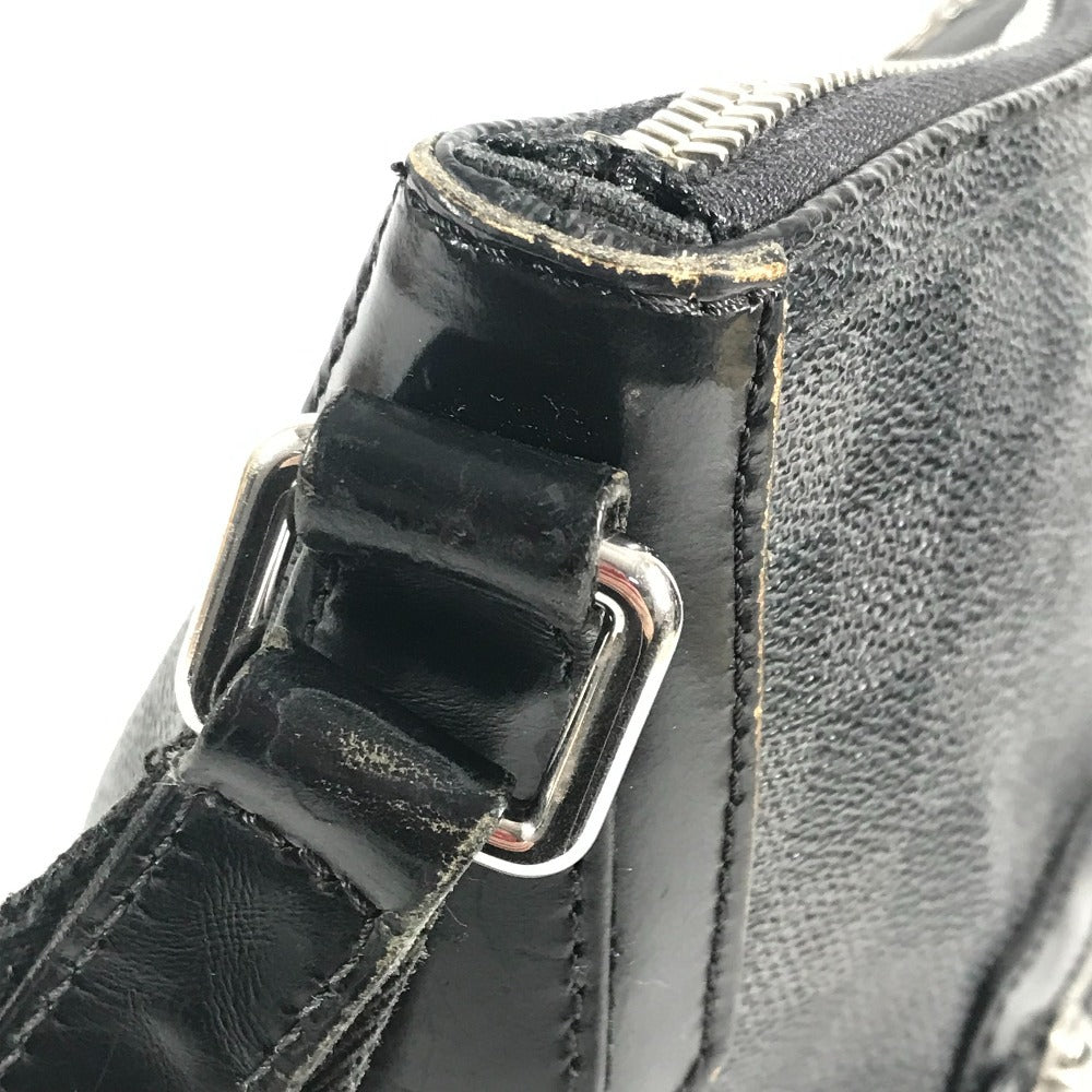 LOUIS VUITTON N41106 Damier Graphite Mick MM Mick MM Bag Sling Bag Shoulder Bag Damier Graphite Canvas Unisex Black