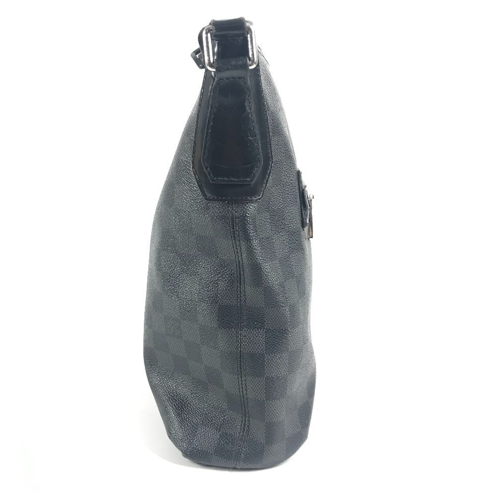 LOUIS VUITTON N41106 Damier Graphite Mick MM Mick MM Bag Sling Bag Shoulder Bag Damier Graphite Canvas Unisex Black