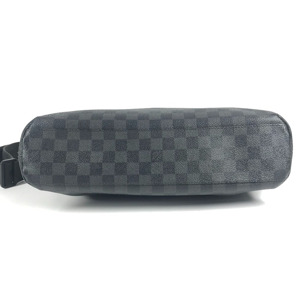 LOUIS VUITTON N41106 Damier Graphite Mick MM Mick MM Bag Sling Bag Shoulder Bag Damier Graphite Canvas Unisex Black