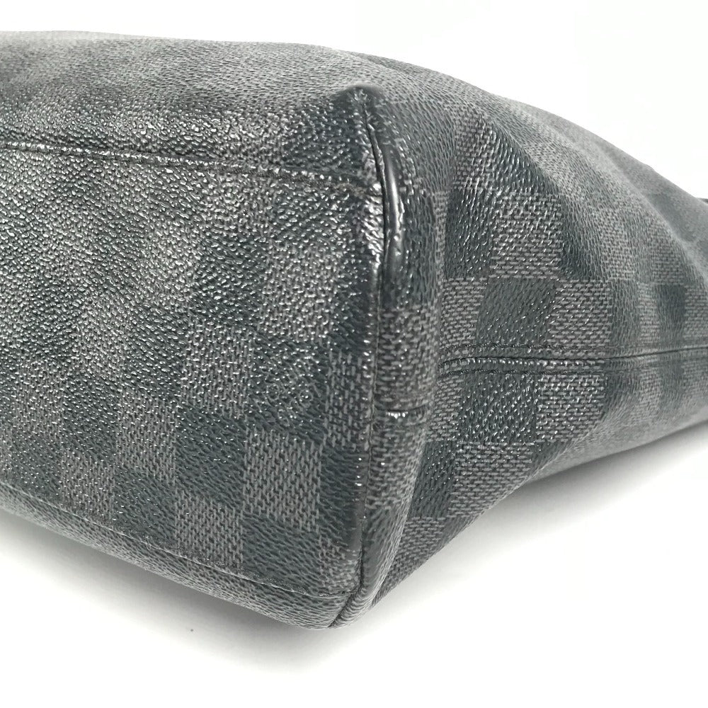 LOUIS VUITTON N41106 Damier Graphite Mick MM Mick MM Bag Sling Bag Shoulder Bag Damier Graphite Canvas Unisex Black
