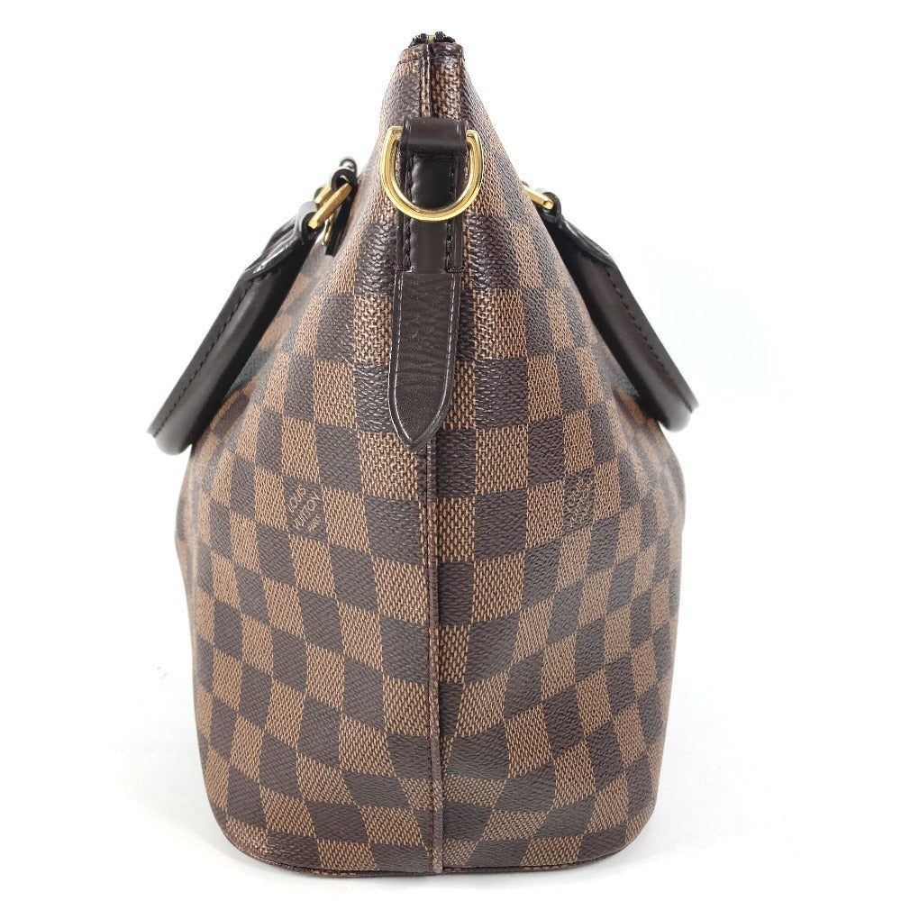 LOUIS VUITTON N41546 Damier Siena MM Siena MM Bag Tote Bag Handbag Damier Canvas Women's Ebene Brown