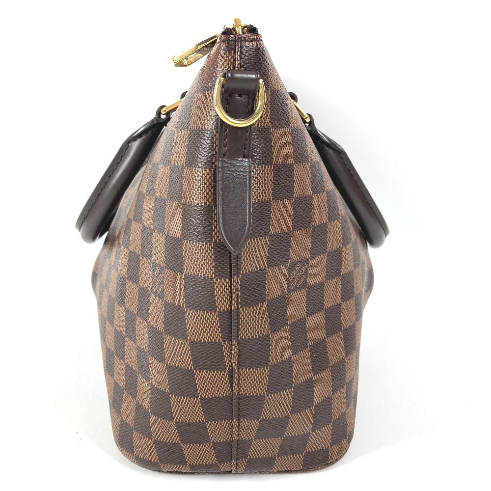 LOUIS VUITTON N41546 Damier Siena MM Siena MM Bag Tote Bag Handbag Damier Canvas Women's Ebene Brown