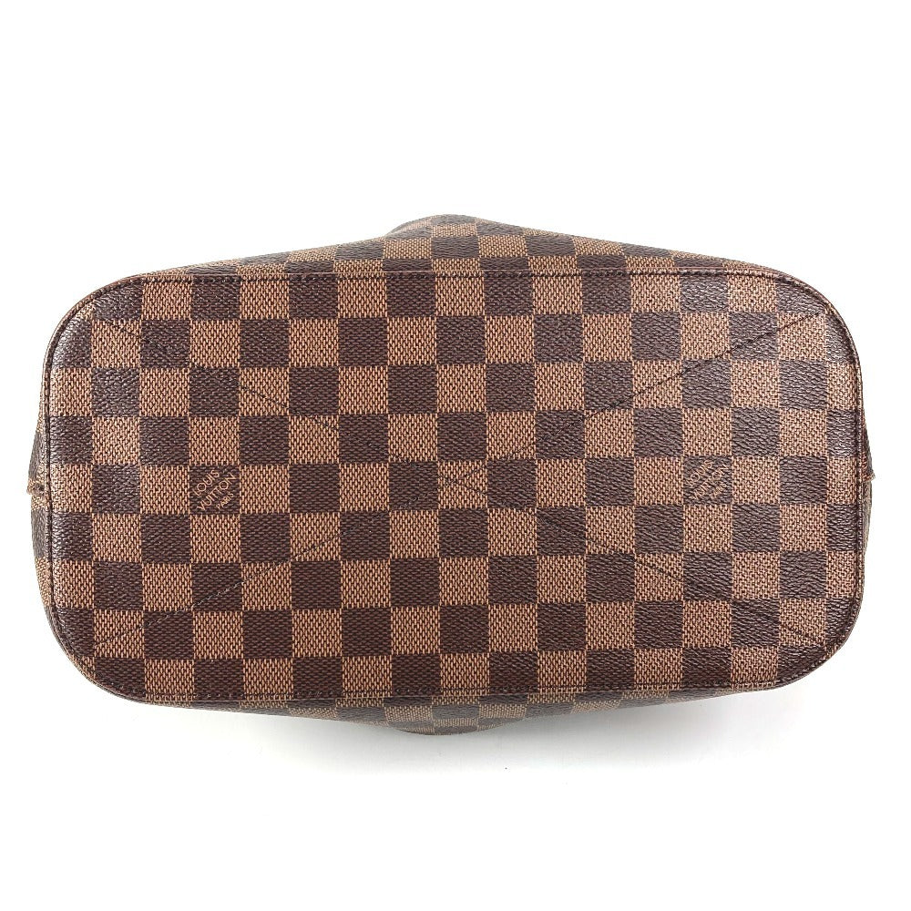 LOUIS VUITTON N41546 Damier Siena MM Siena MM Bag Tote Bag Handbag Damier Canvas Women's Ebene Brown