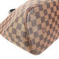 LOUIS VUITTON N41546 Damier Siena MM Siena MM Bag Tote Bag Handbag Damier Canvas Women's Ebene Brown
