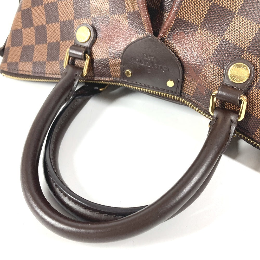 LOUIS VUITTON N41546 Damier Siena MM Siena MM Bag Tote Bag Handbag Damier Canvas Women's Ebene Brown