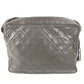CHANEL Vintage CC Coco Mark Logo Quilted Matelasse Bag Crossbody Fringe Tassel Coco Ball Shoulder Bag Leather Unisex Brown