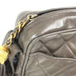 CHANEL Vintage CC Coco Mark Logo Quilted Matelasse Bag Crossbody Fringe Tassel Coco Ball Shoulder Bag Leather Unisex Brown