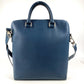 LOUIS VUITTON M30213 Taiga Grigori Vertical Bag Tote Bag 2WAY Bag Shoulder Bag Business Bag Shoulder Bag Taiga Leather Unisex Ocean Blue