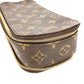 LOUIS VUITTON M47505 モノグラム トゥルースブラッシュ メイクポーチ 化粧ポーチ マルチポーチ ダブルファスナー ポーチ モノグラムキャンバス レディース ブラウン