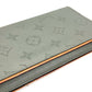 LOUIS VUITTON M63236 Monogram Titanium Portefeuille Brazza Long Wallet Bifold Canvas/Leather Unisex Grey