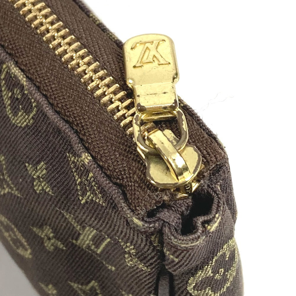 LOUIS VUITTON M95226 モノグラムミニ バケットPM ポーチのみ マルチポーチ メイクポーチ 化粧ポーチ ポーチ モノグラムミニキャンバス ユニセックス ブラウン