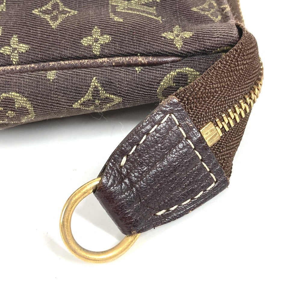 LOUIS VUITTON M95226 モノグラムミニ バケットPM ポーチのみ マルチポーチ メイクポーチ 化粧ポーチ ポーチ モノグラムミニキャンバス ユニセックス ブラウン
