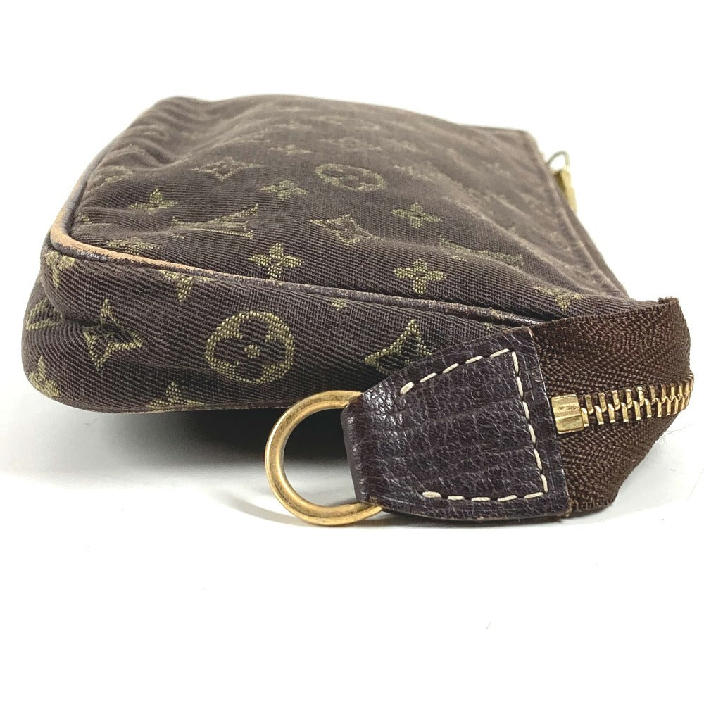LOUIS VUITTON M95226 モノグラムミニ バケットPM ポーチのみ マルチポーチ メイクポーチ 化粧ポーチ ポーチ モノグラムミニキャンバス ユニセックス ブラウン