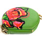 LOUIS VUITTON M93692 Monogram Vernis Rose Portemonnaie Chapeau Stephen Sprouse Wallet Coin Purse Chain Coin Case Monogram Vernis Ladies Green