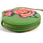 LOUIS VUITTON M93692 Monogram Vernis Rose Portemonnaie Chapeau Stephen Sprouse Wallet Coin Purse Chain Coin Case Monogram Vernis Ladies Green