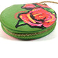 LOUIS VUITTON M93692 Monogram Vernis Rose Portemonnaie Chapeau Stephen Sprouse Wallet Coin Purse Chain Coin Case Monogram Vernis Ladies Green