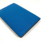 LOUIS VUITTON M58812 Organiser de Poche Bi-fold Pass Case Card Holder Taurillon Leather Unisex Blue