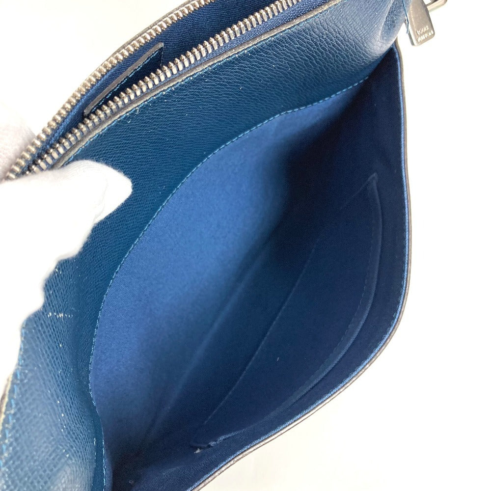 LOUIS VUITTON M30236 Taiga Grigori Bag Crossbody Shoulder Bag Taiga Leather Unisex Ocean Blue