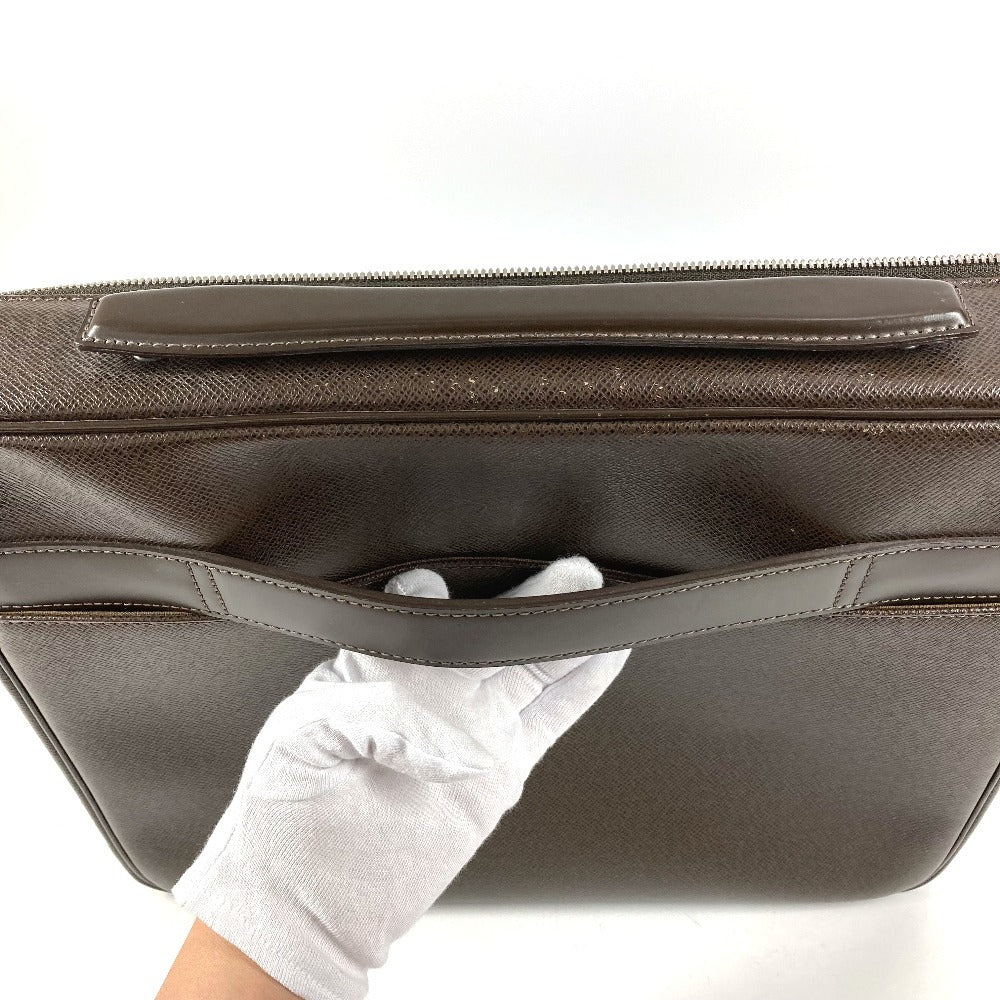 LOUIS VUITTON M30838 タイガ ポルト オルディナトゥール オデッサ トートバッグ カバン 書類バッグ ハンドバッグ ビジネスバッグ タイガレザー ユニセックス グリズリ ブラウン