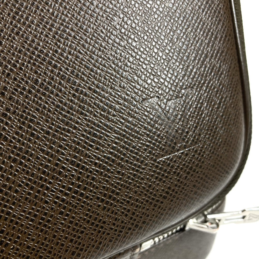 LOUIS VUITTON M30838 タイガ ポルト オルディナトゥール オデッサ トートバッグ カバン 書類バッグ ハンドバッグ ビジネスバッグ タイガレザー ユニセックス グリズリ ブラウン