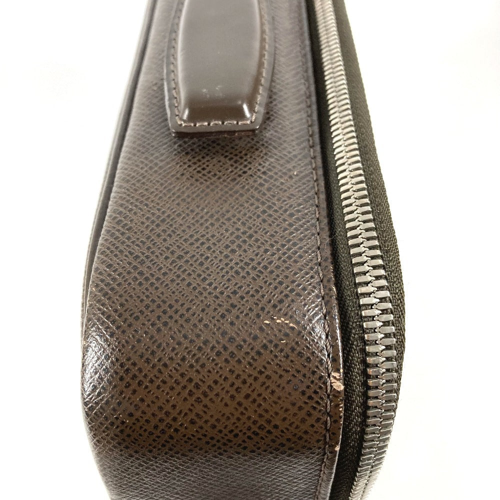 LOUIS VUITTON M30838 タイガ ポルト オルディナトゥール オデッサ トートバッグ カバン 書類バッグ ハンドバッグ ビジネスバッグ タイガレザー ユニセックス グリズリ ブラウン